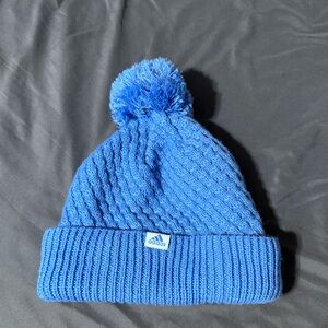 Adidas Kids Vibrant Blue Knit Hat